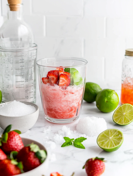 Strawberry Daiquiri with Vodka Recipe