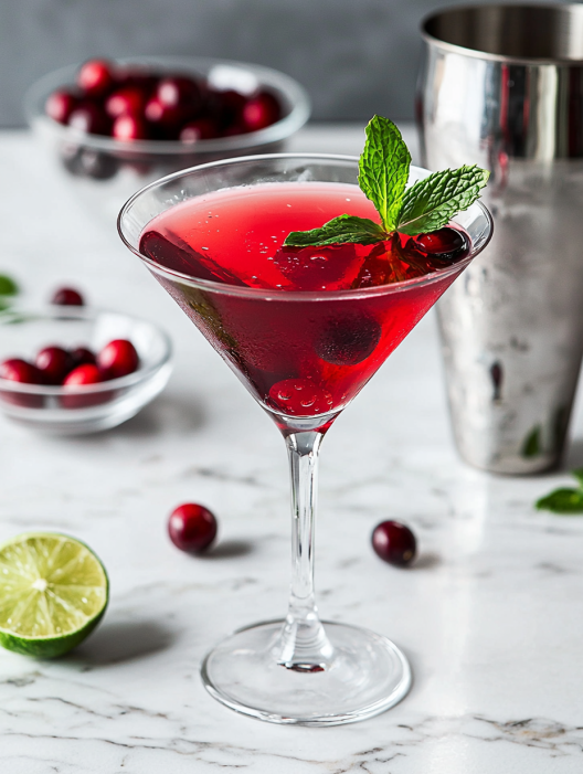 Mistletoe Martini