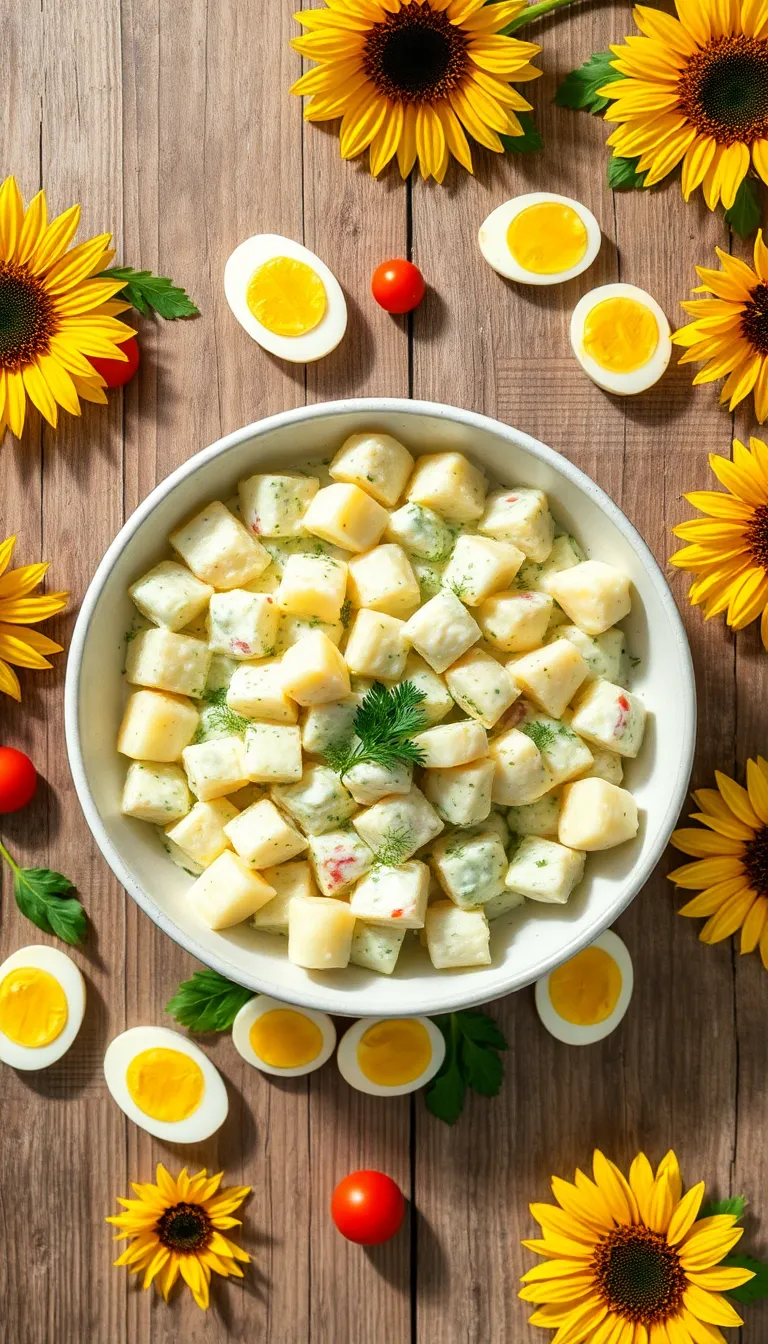 About This no onion potato salad Recipe