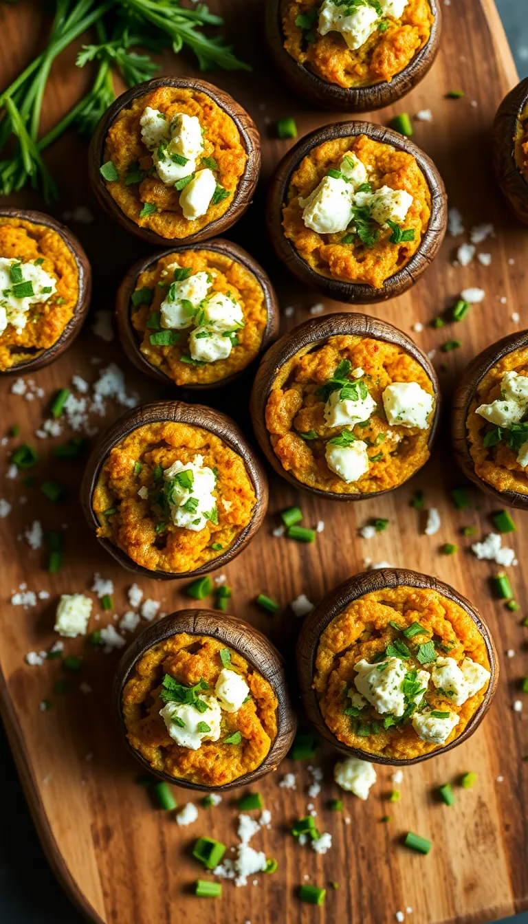 About This stuffed mushrooms Recipe