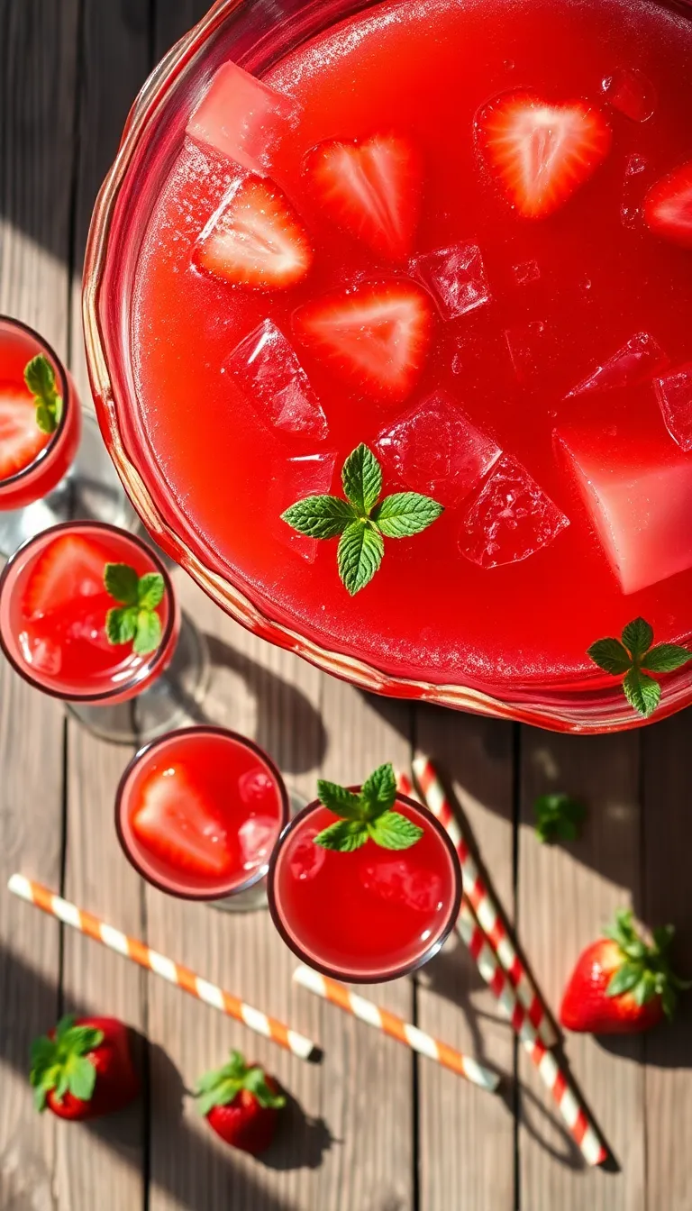 About This strawberry party punch Recipe