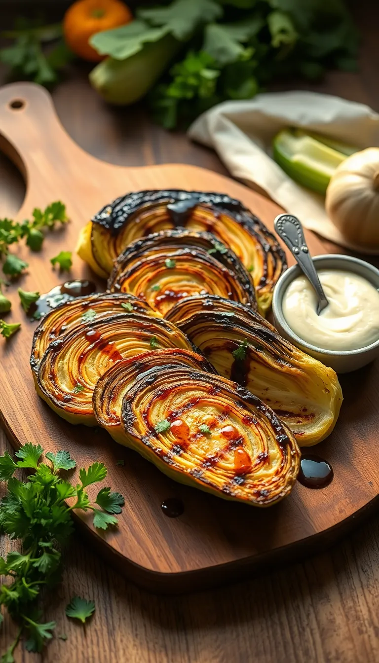 About This grilled cabbage steaks Recipe