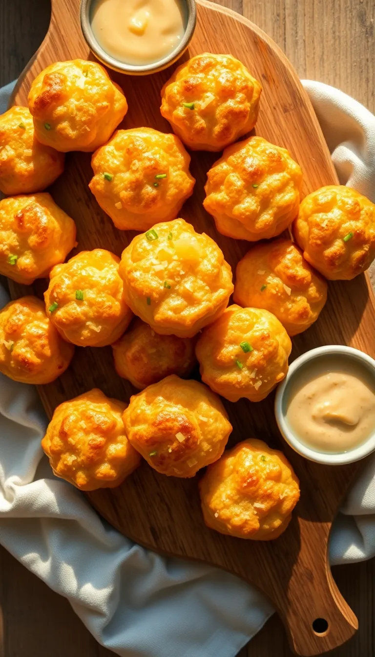 About This mashed potato puffs Recipe