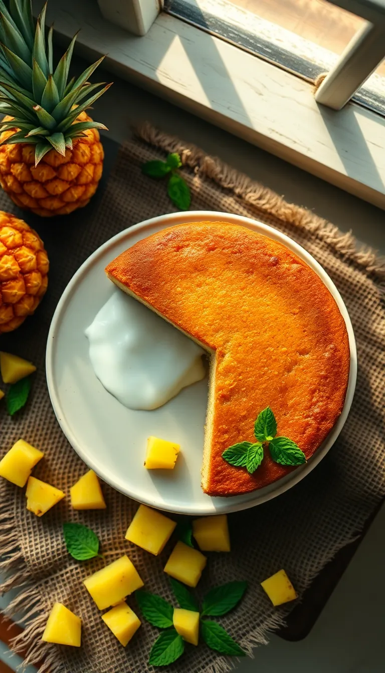 About This sugar-free pineapple cake Recipe