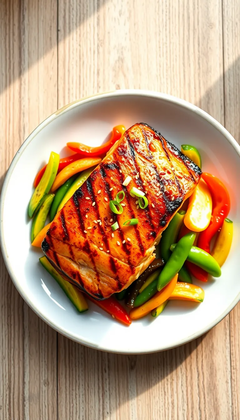 About This hibachi salmon Recipe