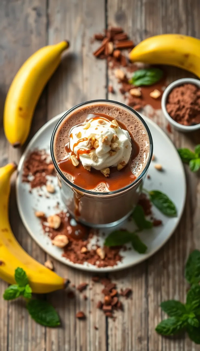 About This chocolate peanut butter smoothie Recipe