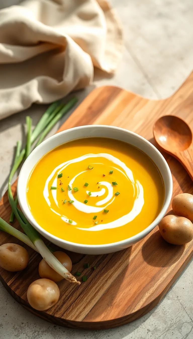 About This potato leek soup Recipe