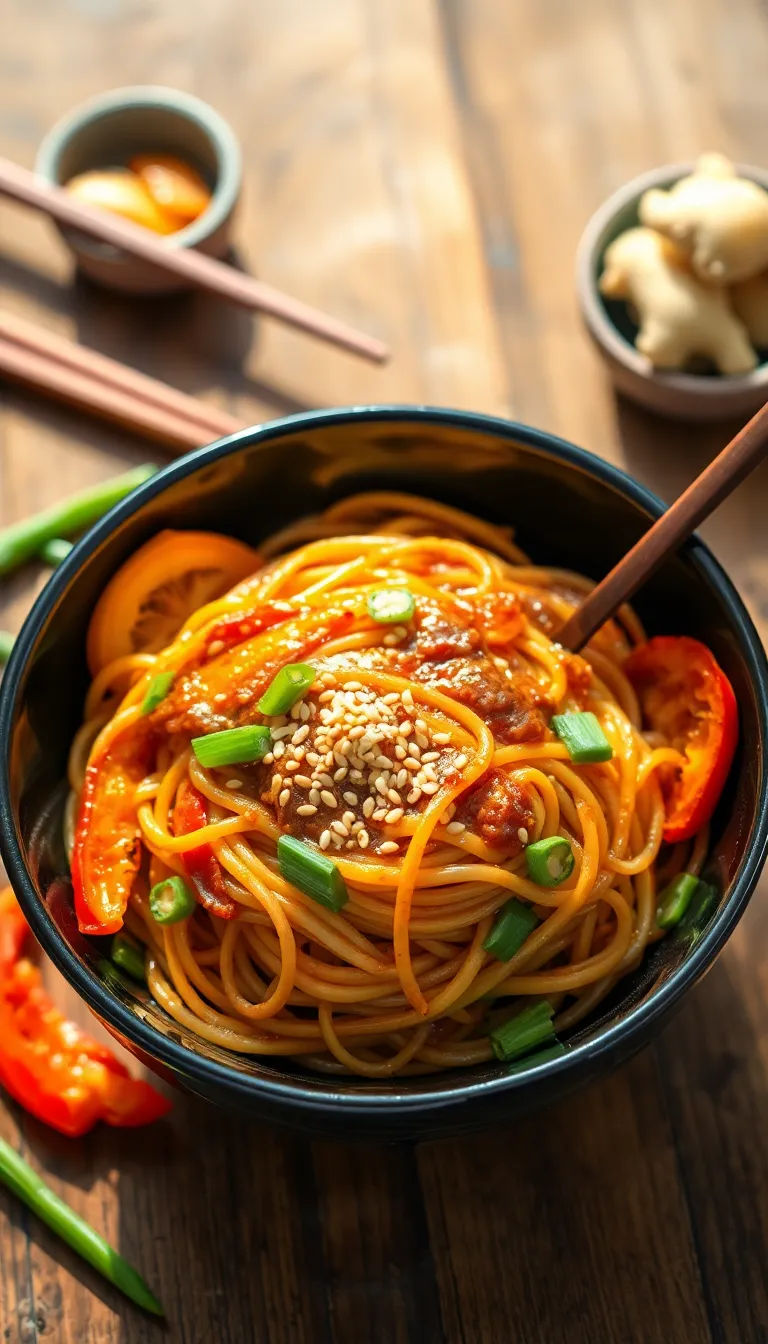 About This teriyaki noodles Recipe