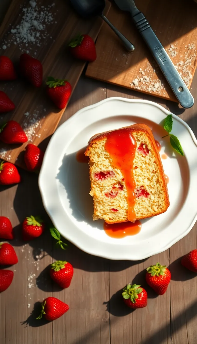 About This strawberry pound cake Recipe