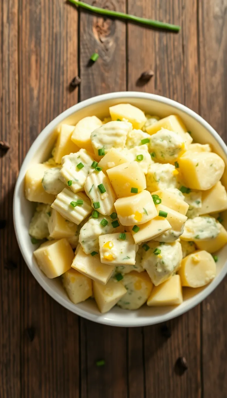 About This creamy potato salad Recipe