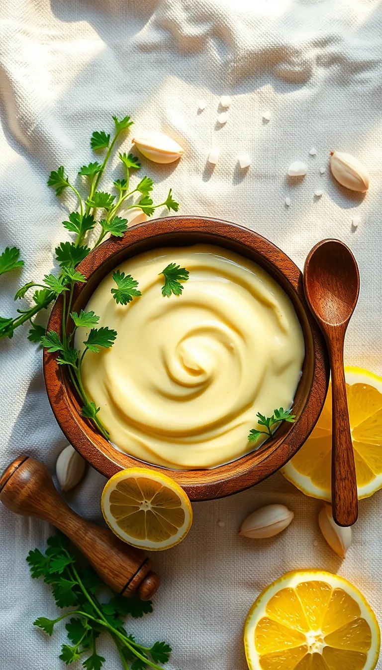 About This lemon garlic aioli Recipe