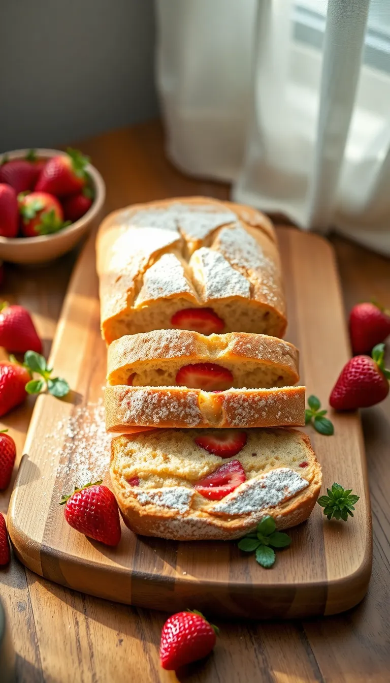 About This strawberry rhubarb bread Recipe