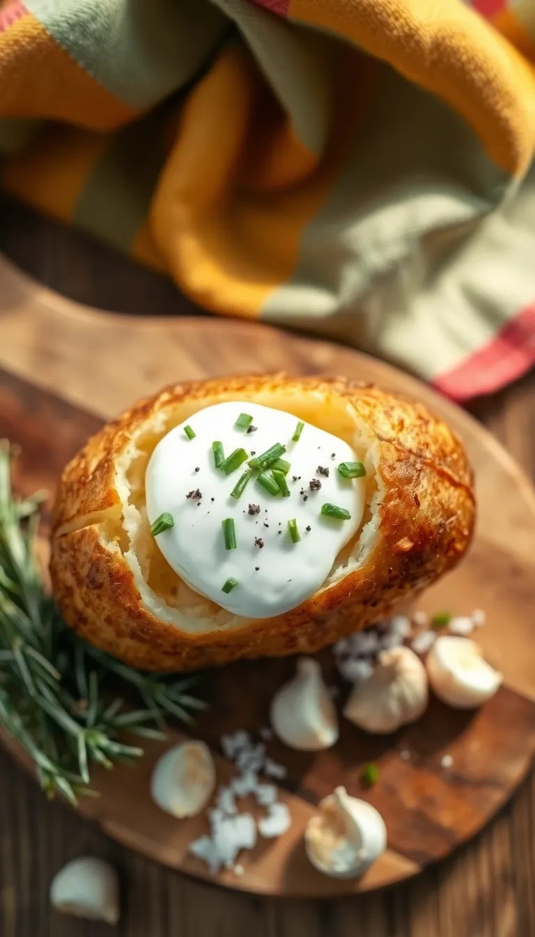 About This air fryer baked potatoes Recipe