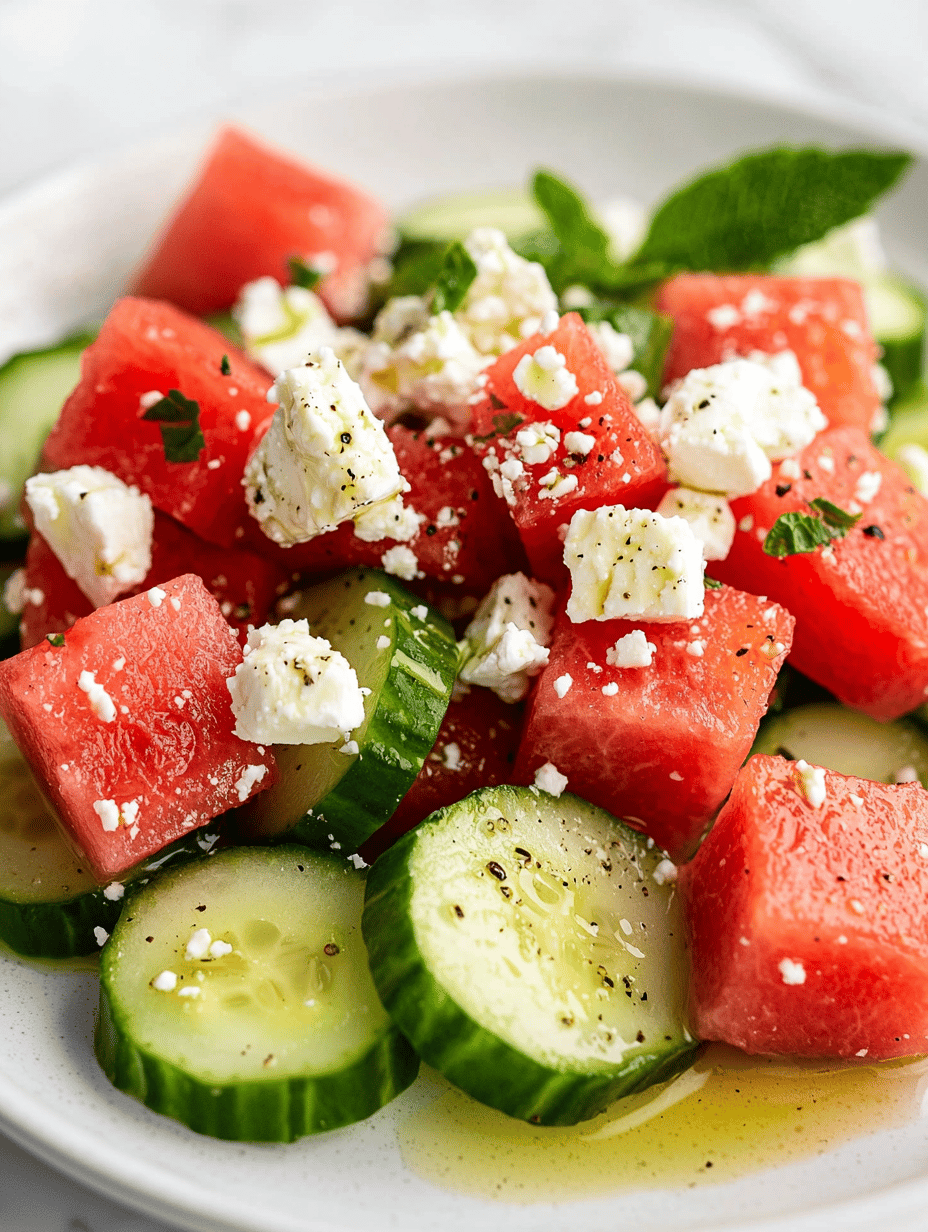 How Watermelon and Cucumber Became Unexpected Allies in Salad Life