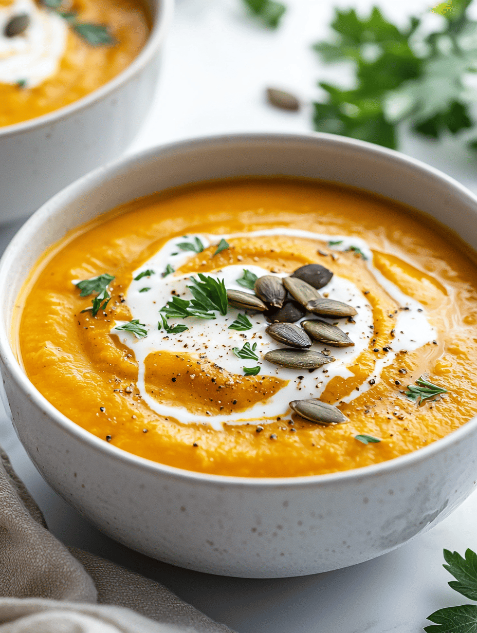 Whimsical Vegan Pumpkin Soup: A Cozy Brainwave for Autumn Days