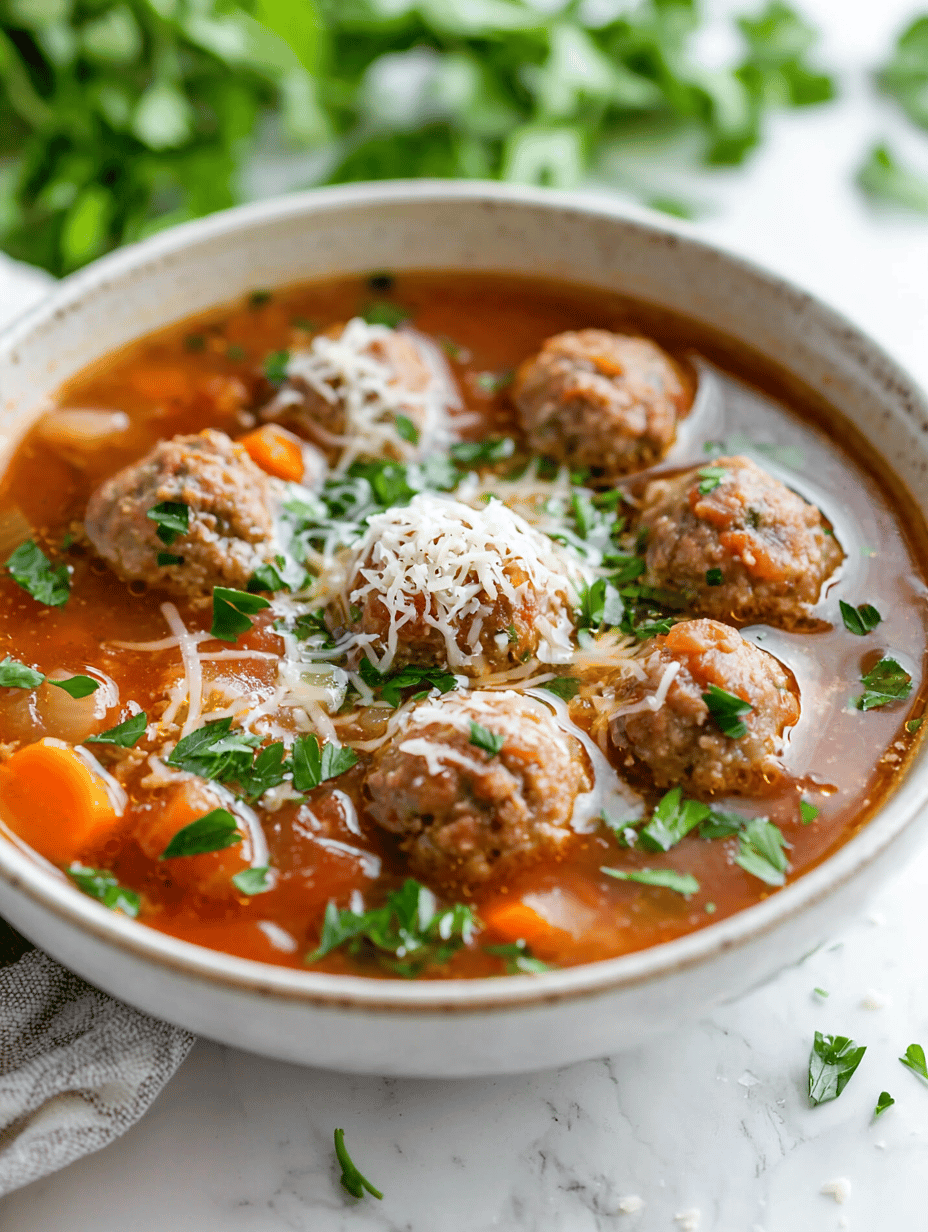 Cozy Fall Crockpot Meatball Soup with a Twist