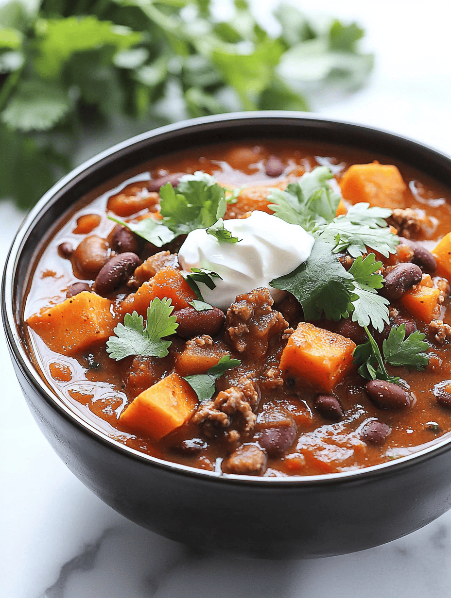 The Unexpected Cozy Charm of Slow Cooker Sweet Potato Chili