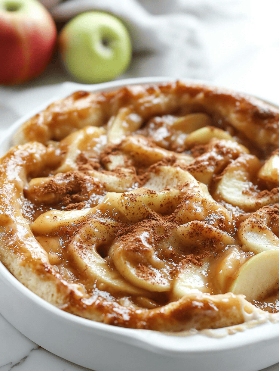 Apple & Cinnamon Roll Casserole: A Cozy Fall Breakfast Twist