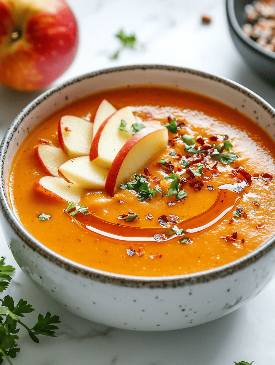 Unexpected Warmth: Spicy Apple Cinnamon Soup to Cozy Up Your Fall