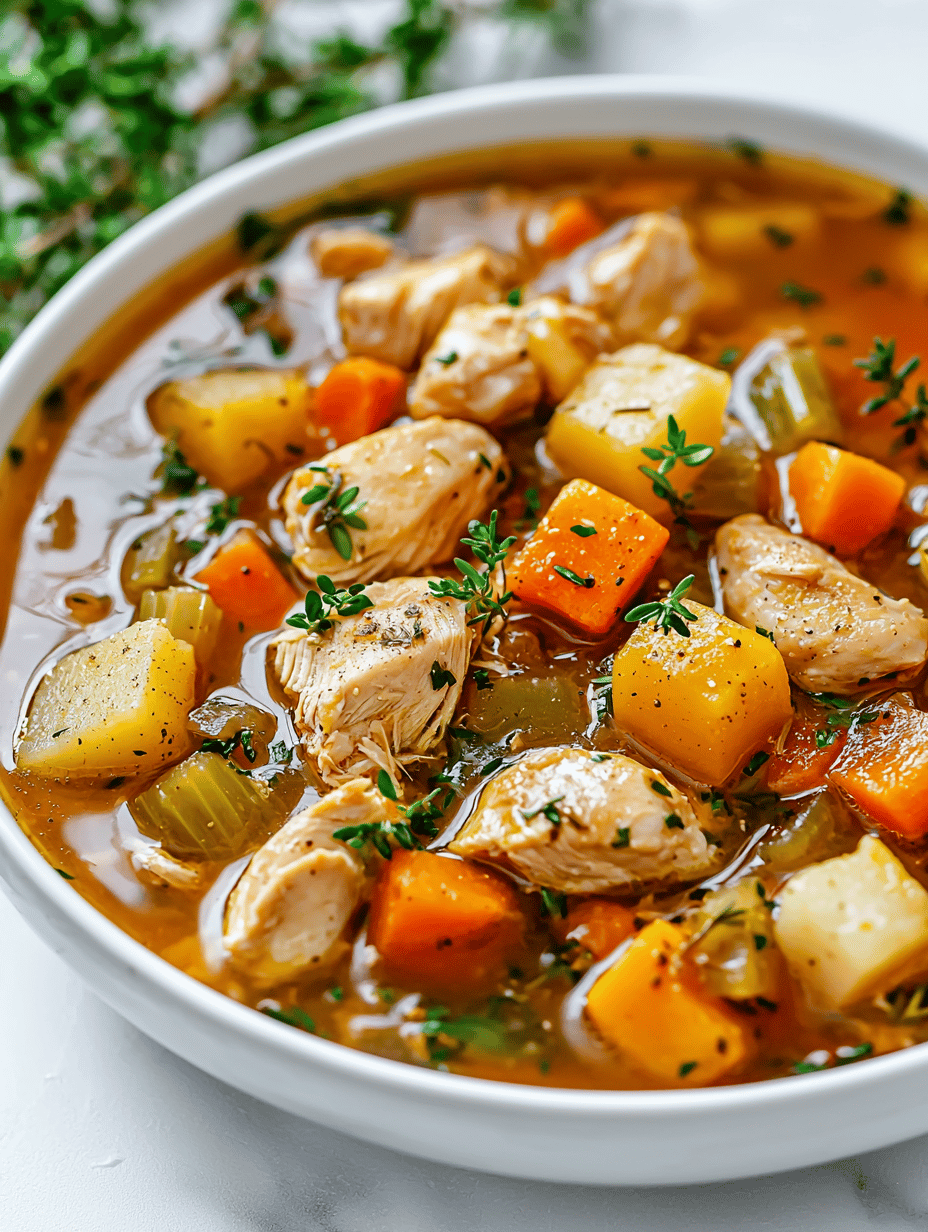 Slow Roasted Harvest Chicken & Veggie Stew: An Autumn Ritual