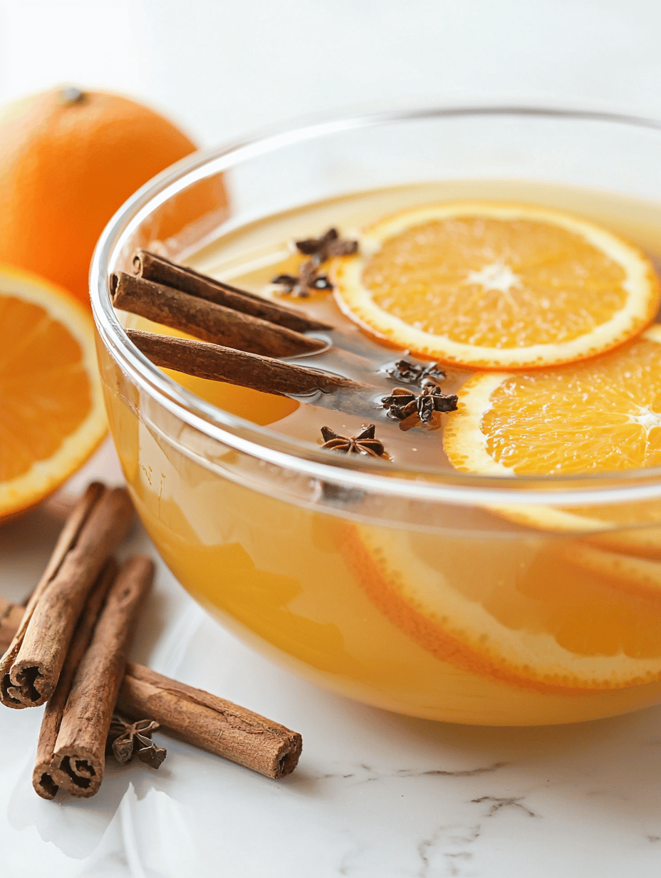 The Enchanting Warmth of Cinnamon & Orange Simmering Pot