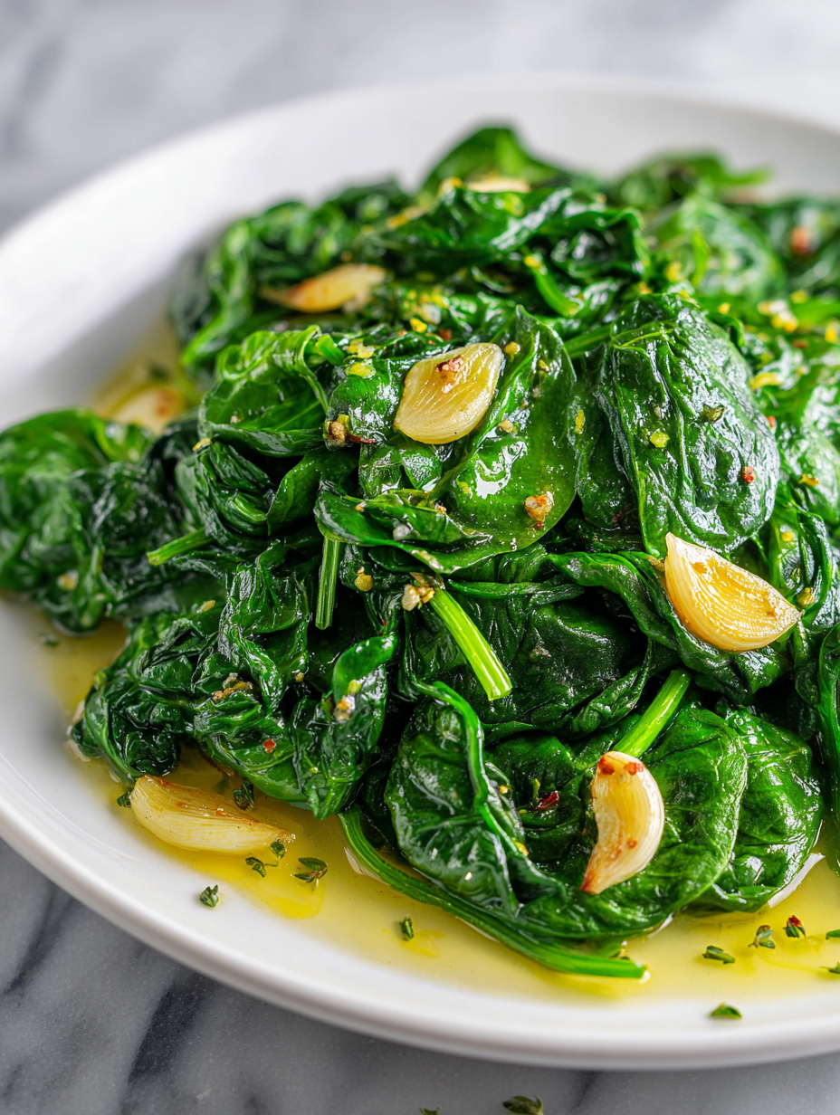 Garlic Saut ed Spinach Recipe Feastchase Garlic Saut ed Spinach Recipe Feastchase