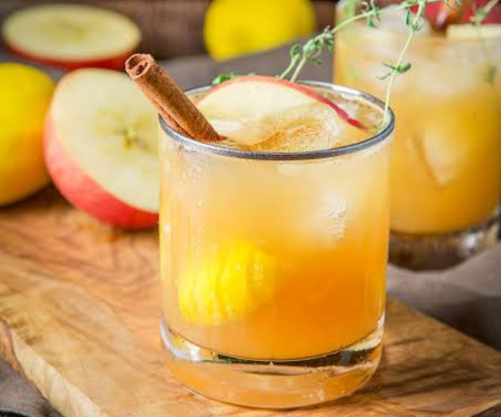 Apple Cider Bourbon Smash
