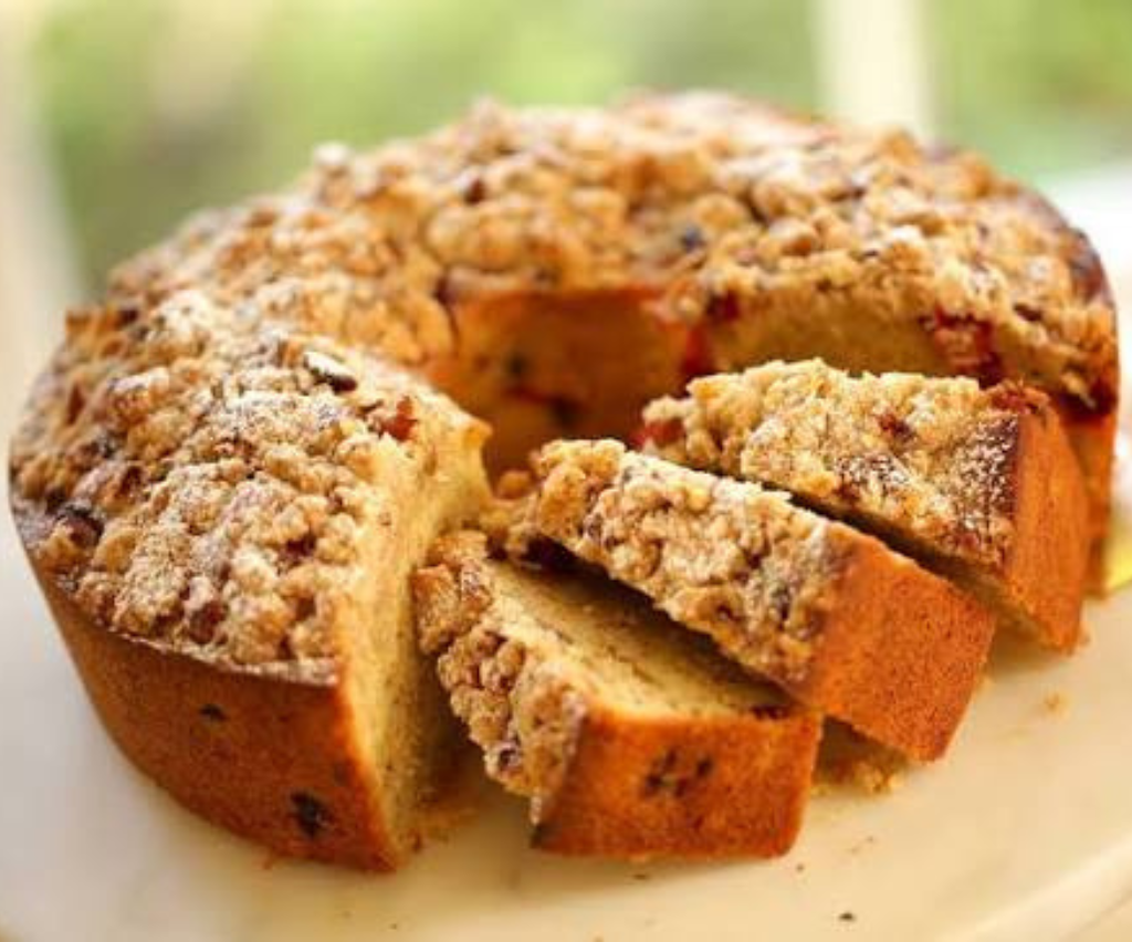 Cranberry Orange Crumb Cake