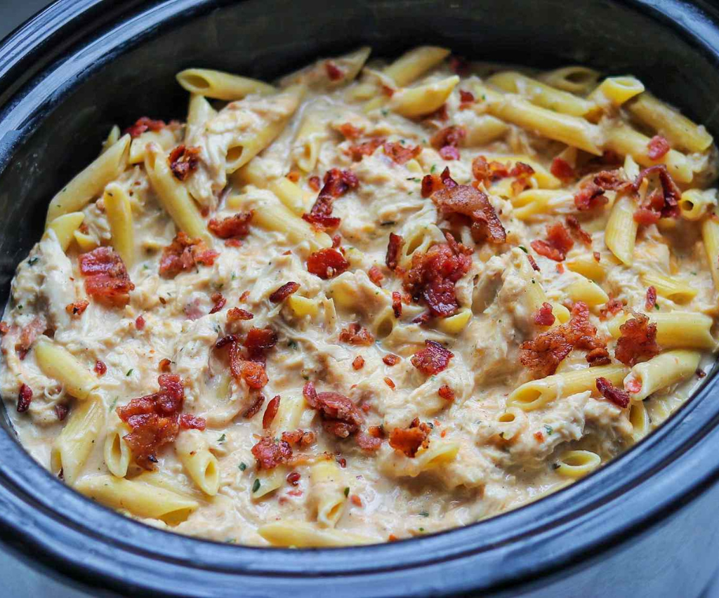 Creamy Chicken Bacon Penne