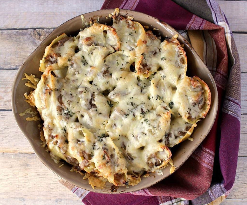 French Onion Stuffed Shells