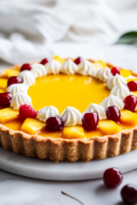 Mango Curd Tart