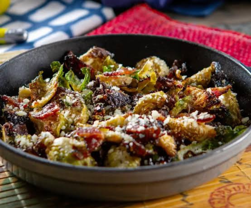 Maple Balsamic Chicken with Brussels Sprouts