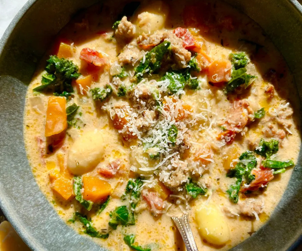 Sausage and Butternut Squash Gnocchi