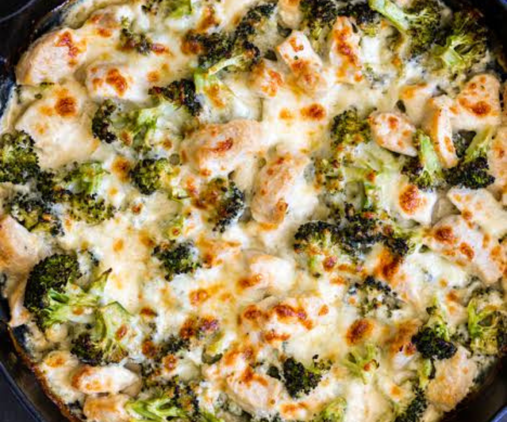 Smoked Gouda Chicken and Broccoli Casserole
