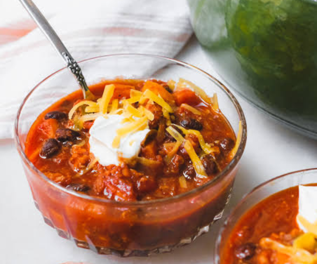 Sweet Potato Turkey Chili