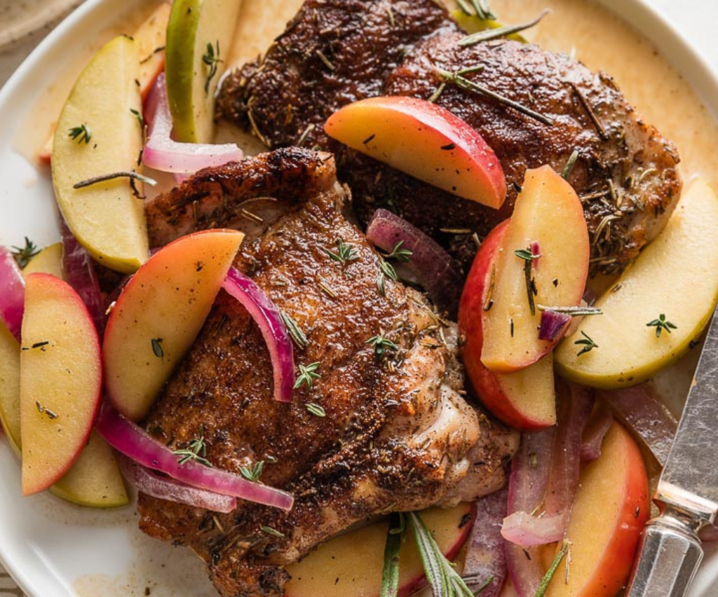 Skillet Apple Cider Chicken