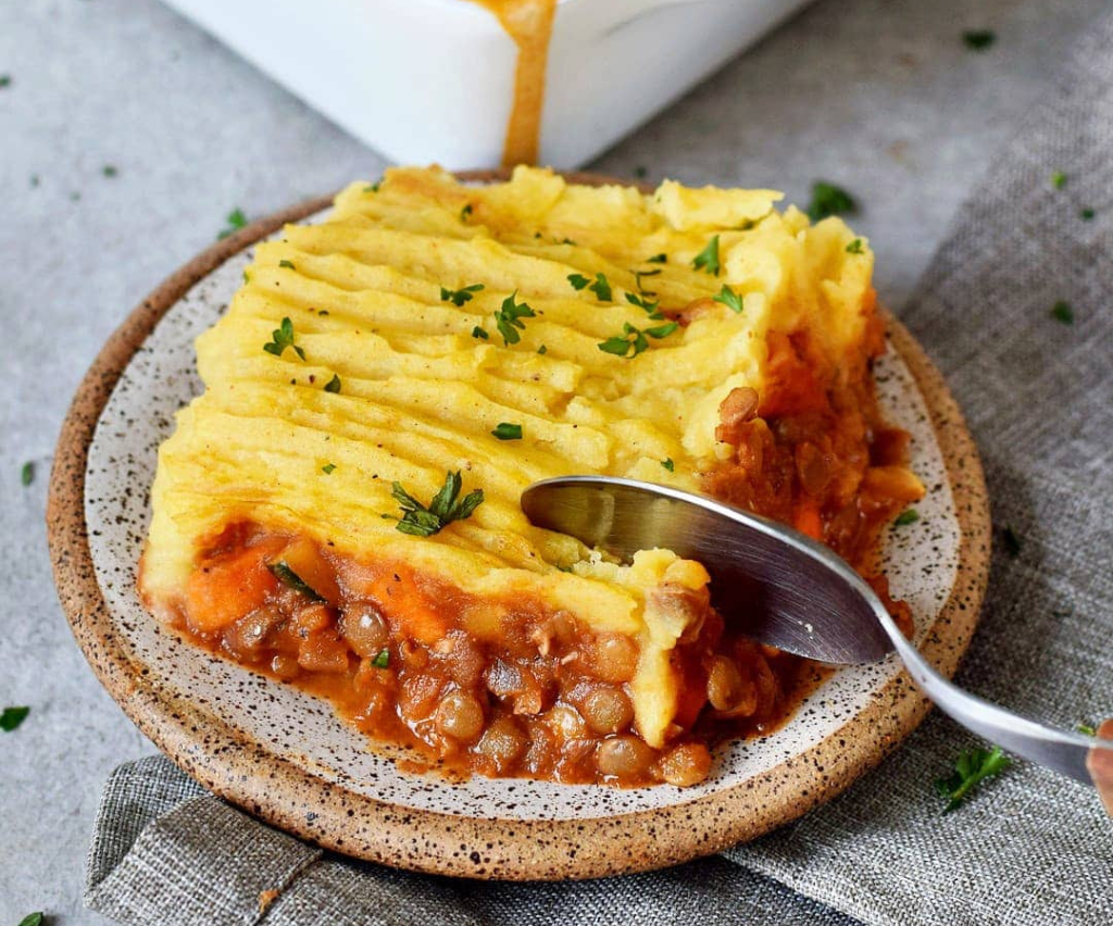 Vegetable Shepherd's Pie with Lentils