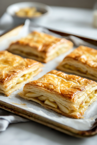 Fold the pastry over the filling, seal with the tines of a fork