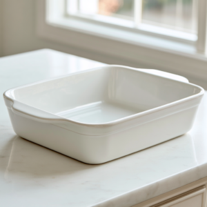 Preheat the oven to 350°F (175°C) and lightly grease a 9-inch baking dish.