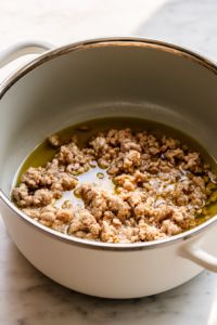 Heat the olive oil in a large Dutch oven over medium heat
