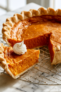Let the pie cool completely on a wire rack
