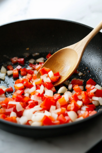 Heat the olive oil in a skillet over medium heat